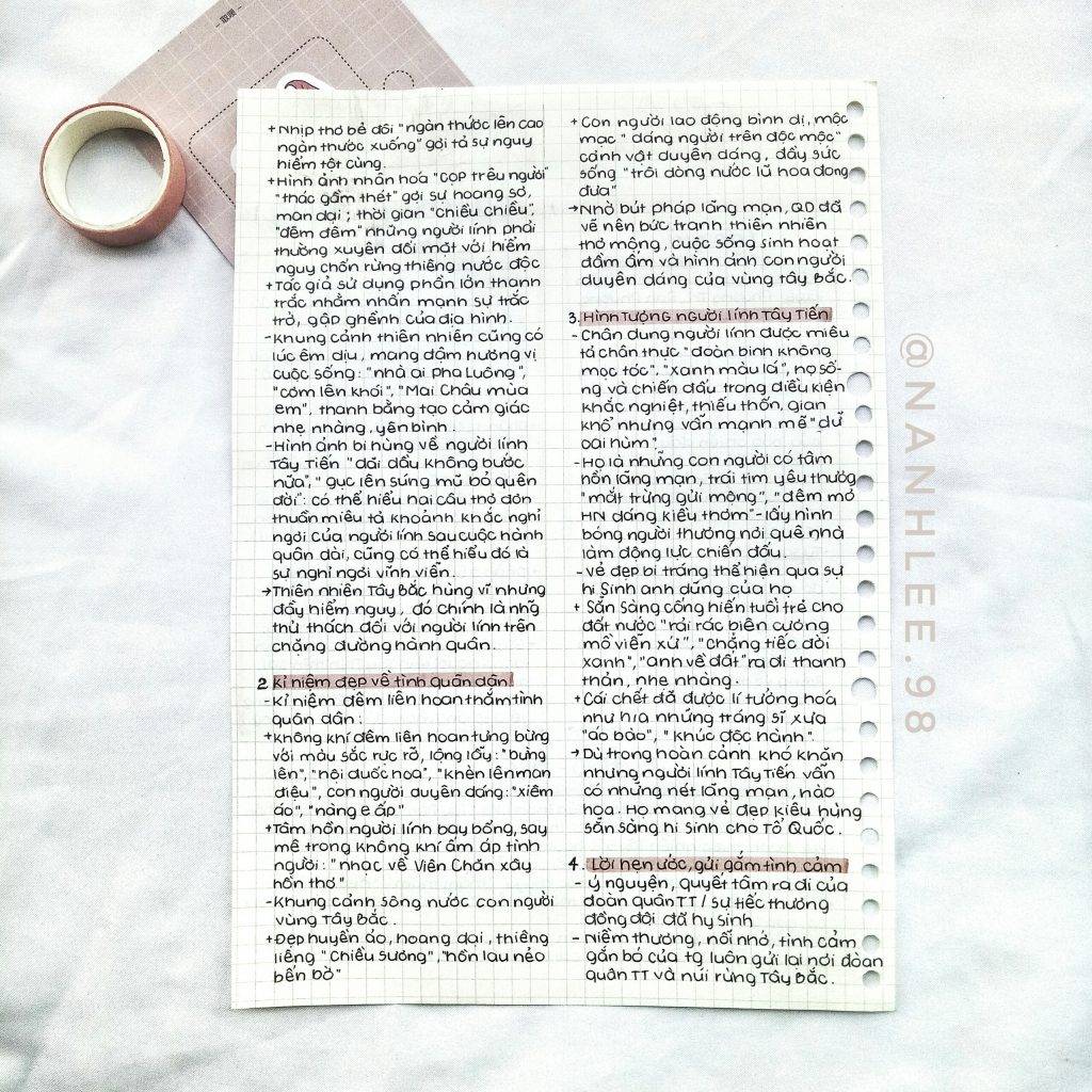 Tây Tiến Đọc Hiểu