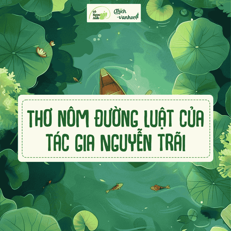 Tho Nom Duong Luat cua Nguyen Trai