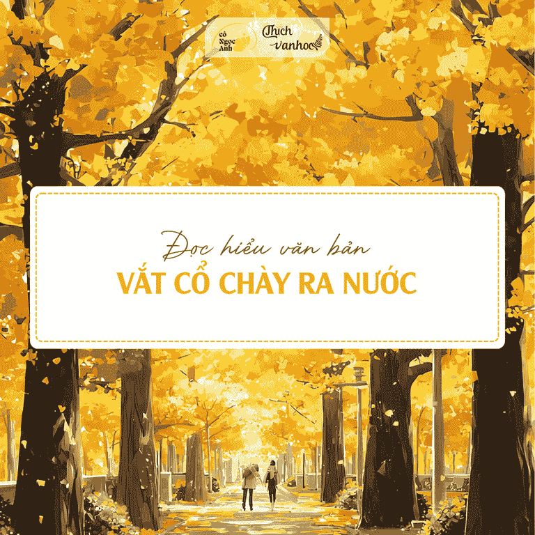 Doc hieu Vat co chay ra nuoc