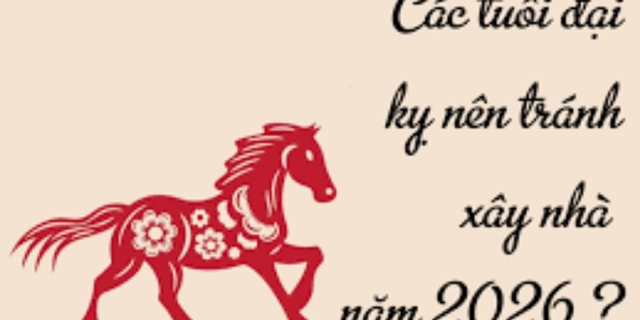 Biết thêm các tuổi nên hạn chế động thổ trong năm 2026