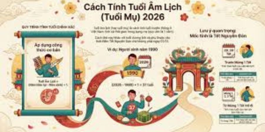 Xem chi tiết cách tính tuổi mụ theo âm lịch