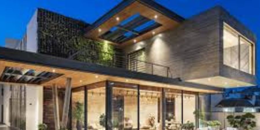 Hướng dẫn kiến trúc và hình khối tổng thể của ngôi nhà