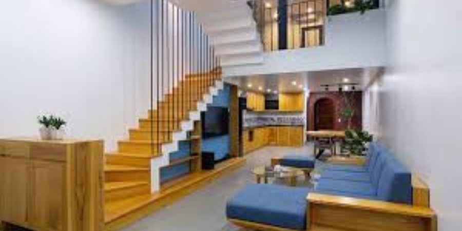 Xem chi tiết thiết kế nhà lệch tâm