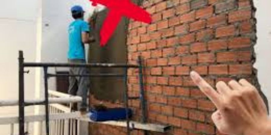 Xem chi tiết tường xây quá cao gây bí khí