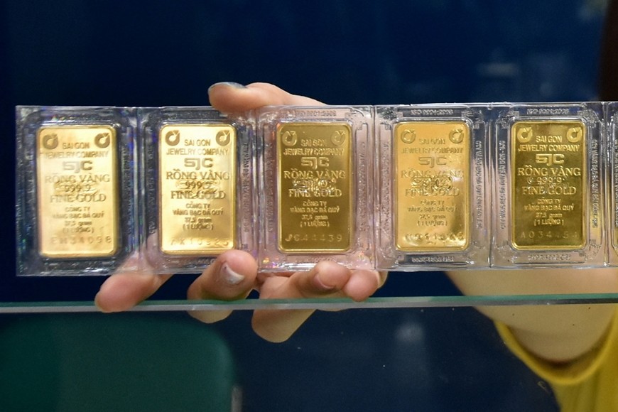 Giá vàng trưa 20/3: Bật tăng trở lại, đồng loạt đi lên