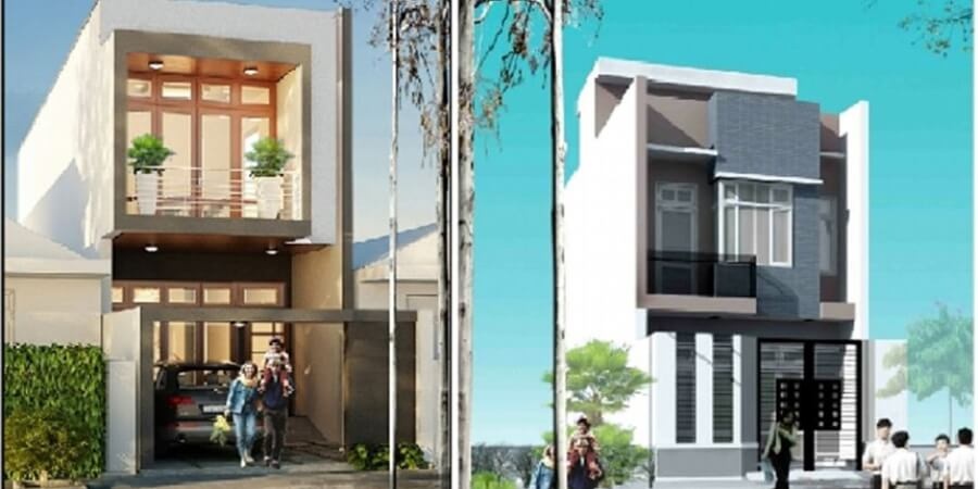 Xem thêm chi tiết mẫu nhà 2 tầng 30m2 trẻ trung